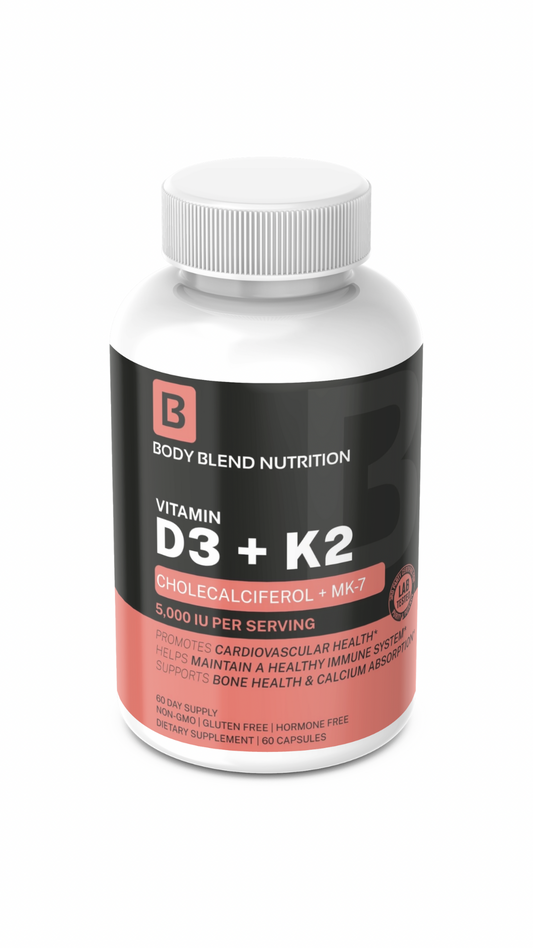 Vitamin D3 + K2 + Calcium
